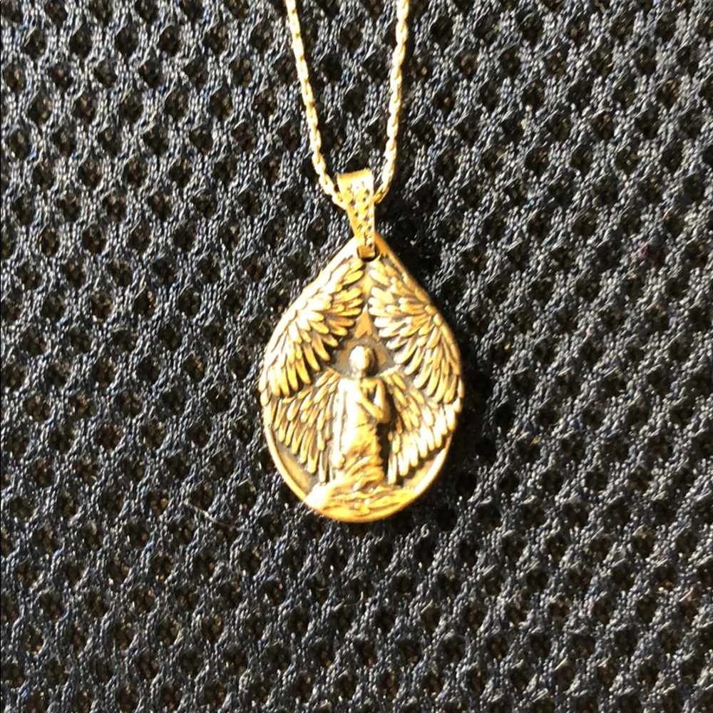 ALEX AND ANI Guardian of Peace expandable necklace